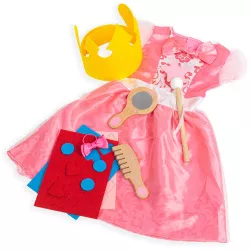 Set costum si accesorii de printesa pentru copii 