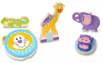 Set de instrumente muzicale safari - melissa & doug 