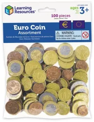Set de monede de jucarie Euro