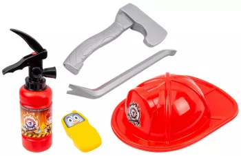 Set de pompieri TechnoK accesorii si casca