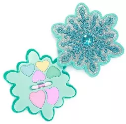 Set Machiaj Copii Ice Princess in Cutie in Forma de Fulg de Zapada Toi-Toys TT45080A 