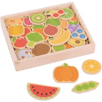Set magnetic - Fructe si Legume 