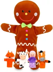 Set Marionete Omul de turta dulce Fiesta Crafts FCT-2734 
