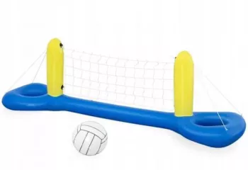 Set volei pentru piscina cu fileu si minge 244x64 cm Bestway 