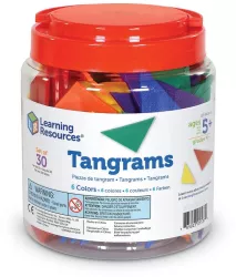 Tangram in 6 culori 