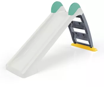 Tobogan alb + gri 72x133x45 cm - Dolu 