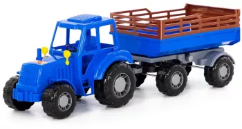 Tractor cu remorca Altay 57x17x18 cm Polesie 