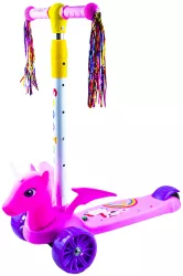 Trotineta roti silicon cu led - Unicorn 
