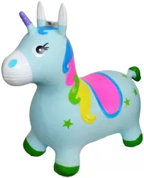 Unicorn din cauciuc gonflabil lumina si muzica 