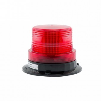 Girofar LED 12/24v prindere fixa - 201604 ROSU 