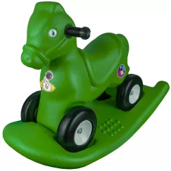Calut balansoar 2 in 1 verde - ROBENTOYS 