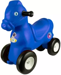 Calut cu roti albastru - ROBENTOYS 