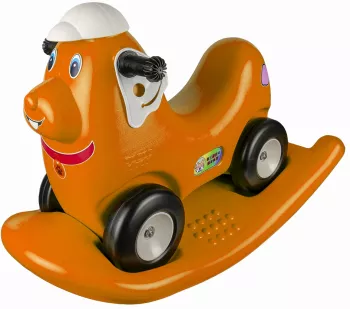 Catel balansoar 2 in 1 portocaliu - ROBENTOYS 