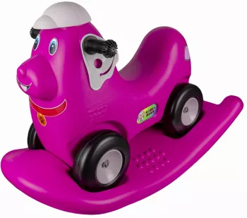 Catel balansoar 2 in 1 roz - ROBENTOYS 