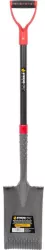 Harlet cazma drept cu margini zimtate maner fibra sticla 115 cm Strend Pro 