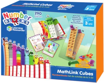 MathLink® Cubes Numberblocks in romana - Set de activitati de la 11 - 20 