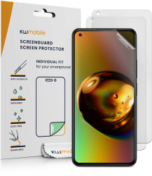 Set 3 folii de protectie Kwmobile pentru Xiaomi Mi 11 Lite 5G/11 Lite 5G NE Fata Polimer 57232.2 