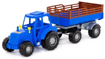 Tractor cu remorca 43.8x13.4x13.5 cm Polesie 