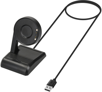 Docking stand kwmobile pentru Ticwatch Pro 3 Lite/Pro 3 Plastic Negru 59814.01 
