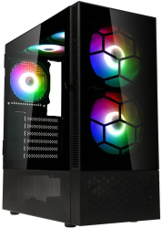 Carcasa Kolink Observatory MX Glass ARGB Middle Tower Black 