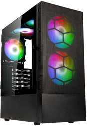 Carcasa Kolink Observatory MX Mesh ARGB Middle Tower Black 