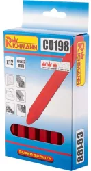 Creta tehnica rosu set 12 buc 12x120 mm Richmann 