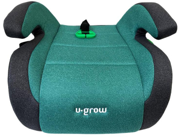 Inaltator auto cu isofix recomandat pentru grupa 3 22-36 kg 125-150 cm verde/gri 