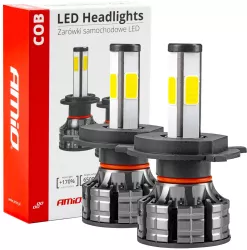 Instalatie LED COB 2Side AMiO compatibil H4 destinat competitiilor auto sau off-road 