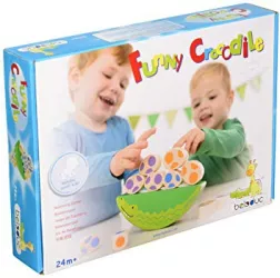 Joc de echilibru funny crocodile - beleduc 