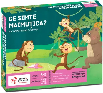 Joc de potrivire - Ce simte maimutica 