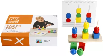 Joc educativ construim turnulete 