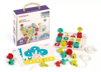 Joc educativ pentru motricitate si creativitate eco mozaic 
