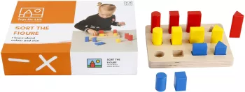 Joc educativ sorteaza corpurile geometrice 
