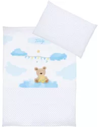 Lenjerie Pat 3 Piese KLUPS Teddy Blue K070 