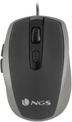 Mouse optic USB 800/1600dpi argintiu NGS 