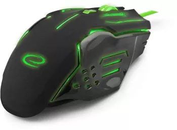 Mouse optic USB gaming 800-2400DPI 6 butoane verde ESPERANZA 