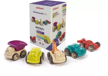 Set 5 vehicule 12 cm minimobile eco 