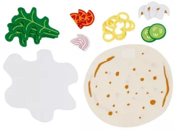 Set de joaca lipie cu salata delicious wrap 