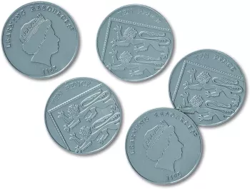 Set de monede de jucarie 10 penny 