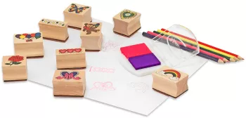 Set de stampile prietenie melissa and doug 