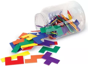 Set forme geometrice - Pentomino 