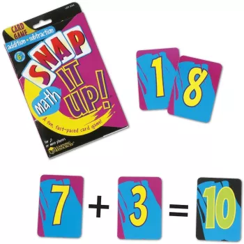 Snap It Up® - Joc pentru adunari si scaderi 