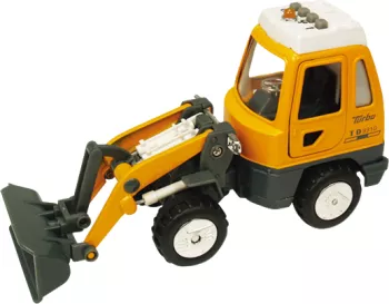 Utilaj de constructii de jucarie cu sunete si lumini 16-18 cm incarcator frontal 