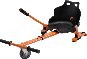 Hoverseat - Scaun Hoverboard - Hoverkart Ergonomic Smart Balance orange compatibil cu orice hoverboard lungime reglabila 