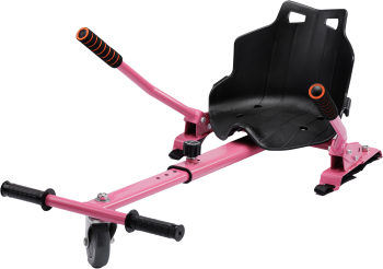 Hoverseat - Scaun Hoverboard - Hoverkart Ergonomic Smart Balance roz compatibil cu orice hoverboard lungime reglabila 