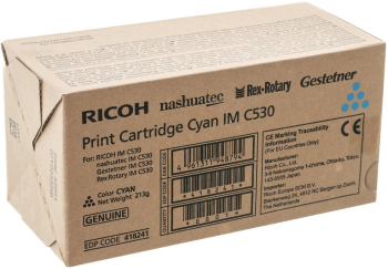 Toner Ricoh Cyan 18000p pentru IMC530 