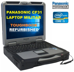Laptop Militar Panasonic Toughbook CF-31 Touch Intel I5 8GB 128GB SSD Win10 Diagnoza/Teren