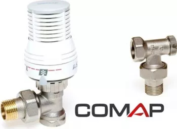 Set Robinet COMAP Franta Sensity Cu O-Ring Tur Corp Cap Termostatabil + Retur 1/2 