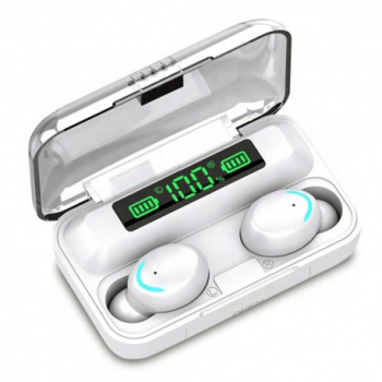 Casti Smart Techstar® F9 Wireless Bluetooth V5.1 SplashResistent Touch iOS 1200mAh pentru iPhone Xiaom 