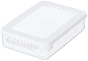 Cutie depozitare alimente capac etans SmartStore LunchBox caserola pranz fara BPA transparenta 0.6L 